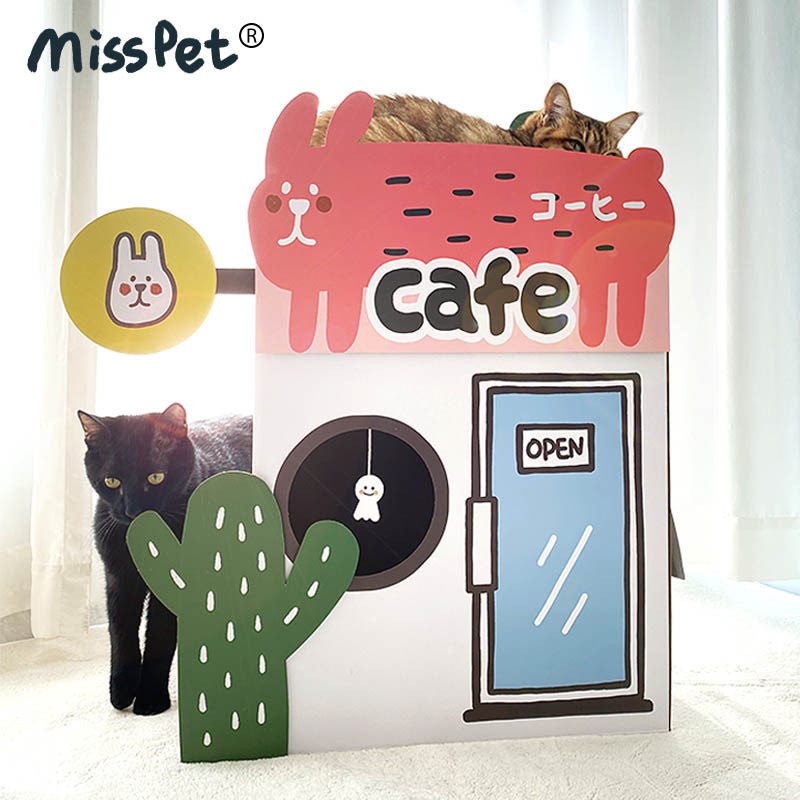 Cat Space misspet Claw cafe Nest Cat Cactus Cat Scratch Board Claw Grinding Empty Grinding Coffee Ho