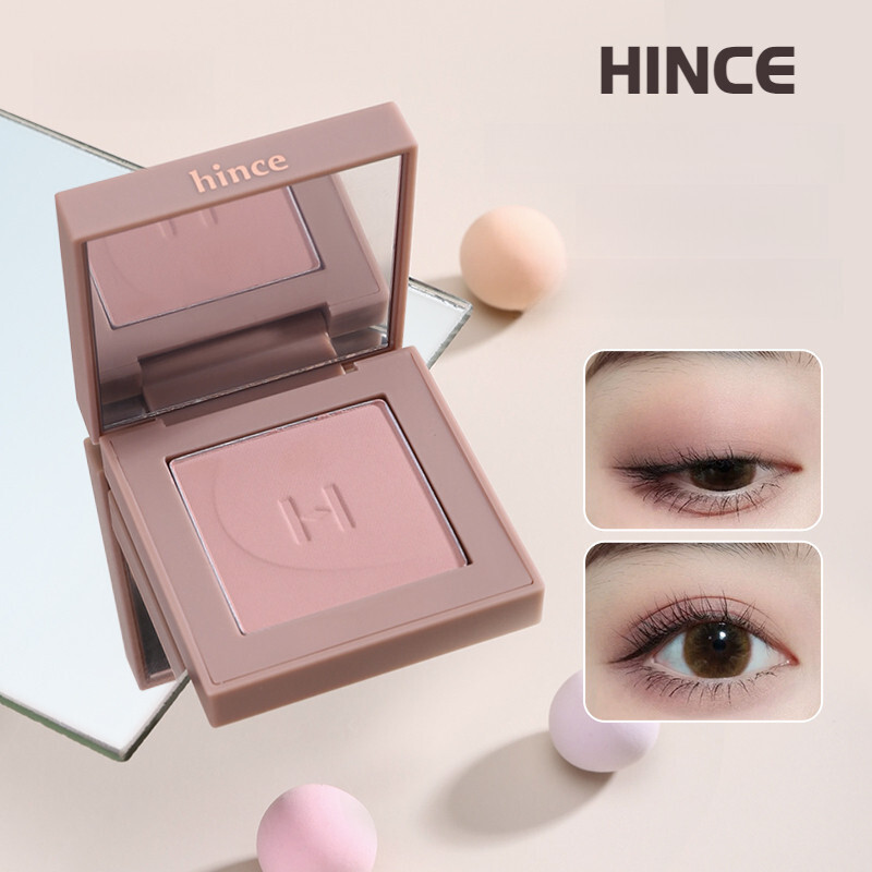 天优✨Hince Monochrome Eye Shadow Matte Contour แป้งสีเทา Earth Color Blush Eye Modification Multi-Purp