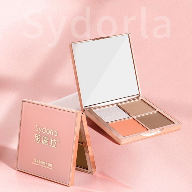 New product Highlighting and contouring palette, long-lasting, delicate blush, Urumqi12y Integrated 