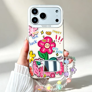 LUCK💌เคสโทรศัพท์พร้อมสายคล้อง เคสไอโฟน iPhone17PROMAX 15PRO 13pro เคสโทรศัพท์ 14plus 12pro 11 ไอโฟน16promax-XYMSCY921B
