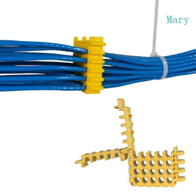 Mary Cable Bunler เครื่องมือจัดระเบียบสําหรับ Cat5 Cat6 Cat7 Machine Room Servers Room