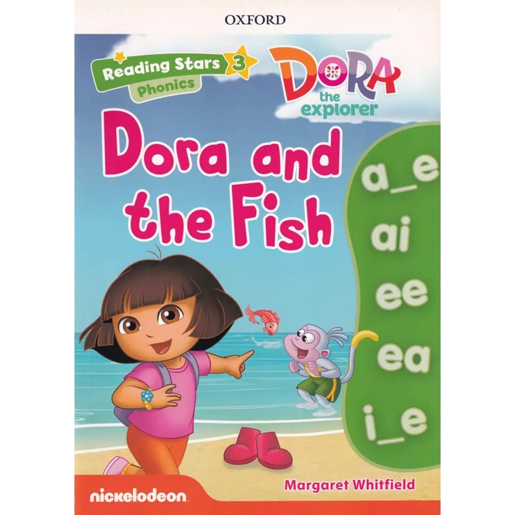 (Arnplern) : หนังสือ Reading Stars 3 : Dora the Explorer : Dora and the Fish (P)
