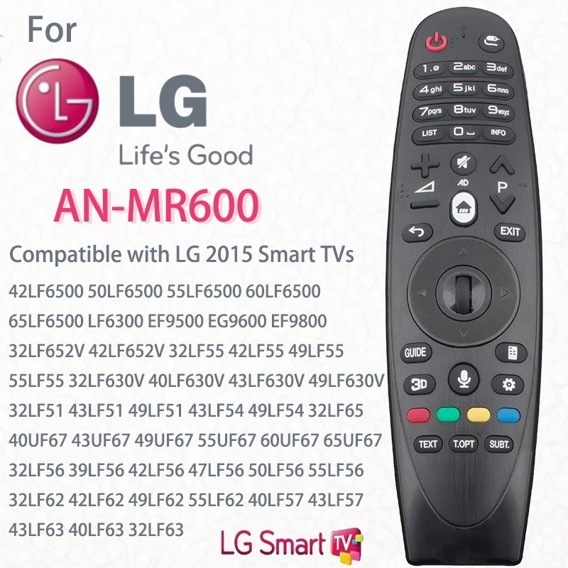 ใหม่ AN-MR600 เปลี่ยน LG 2015 สมาร์ททีวีรีโมทคอนโทรลไม่มีเสียง,ฟังก์ชั่นชี้,ใช้งานร่วมกับ 42LF652V 3