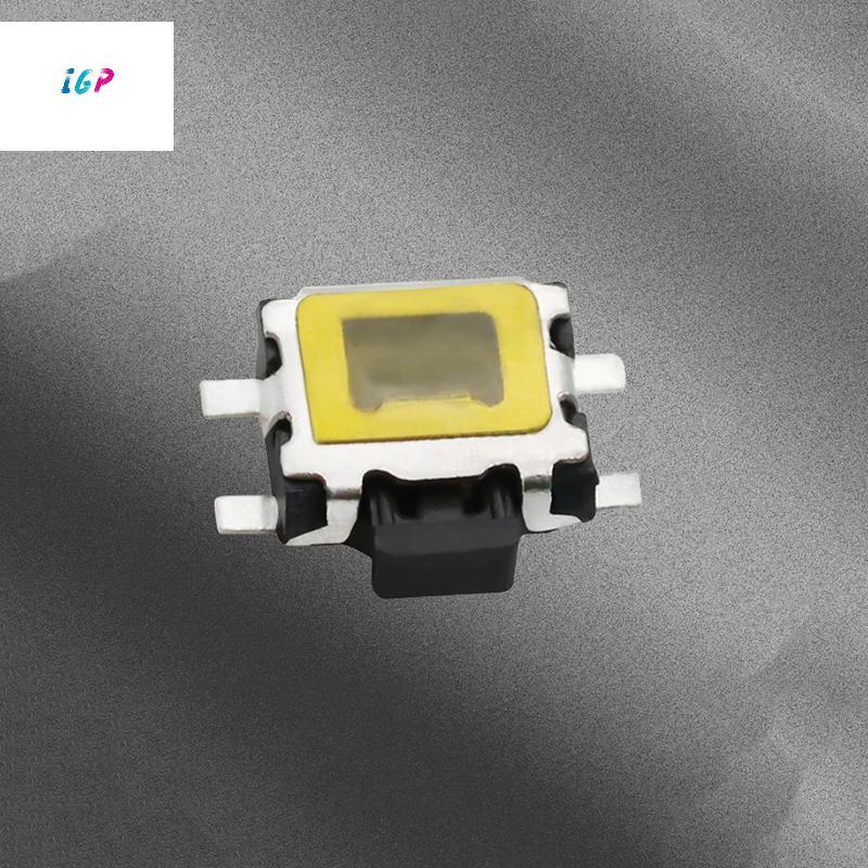 (IGP) 10 ชิ้น/ล็อต Micro Switch SMD 4Pin ด้านข้างโดย Light Touch ปุ่มสวิทช์คีย์สําหรับโทรศัพท์มือถือ