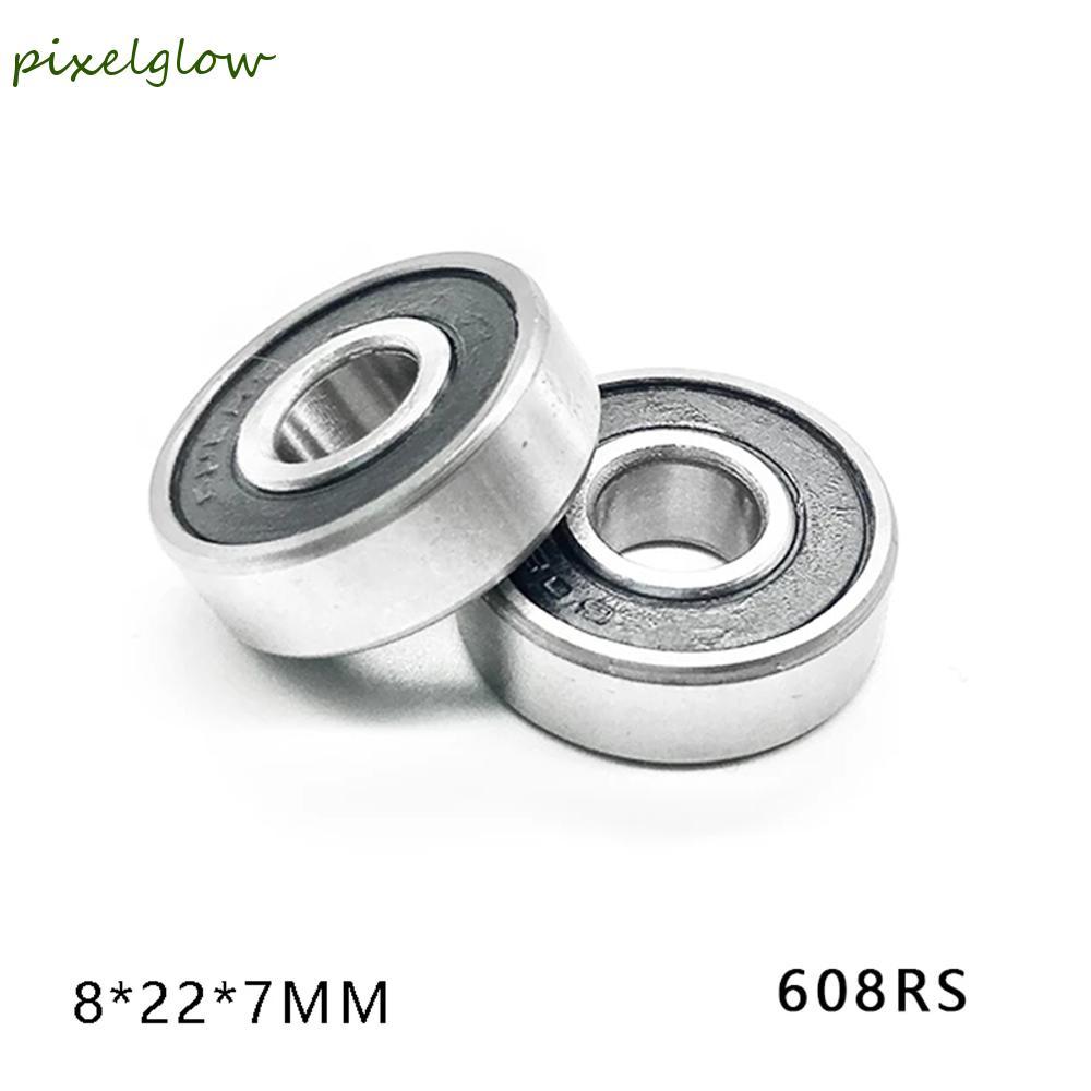 PIXELGLOW Bearing 608 2RS Deep Groove 608RS 608-2RS