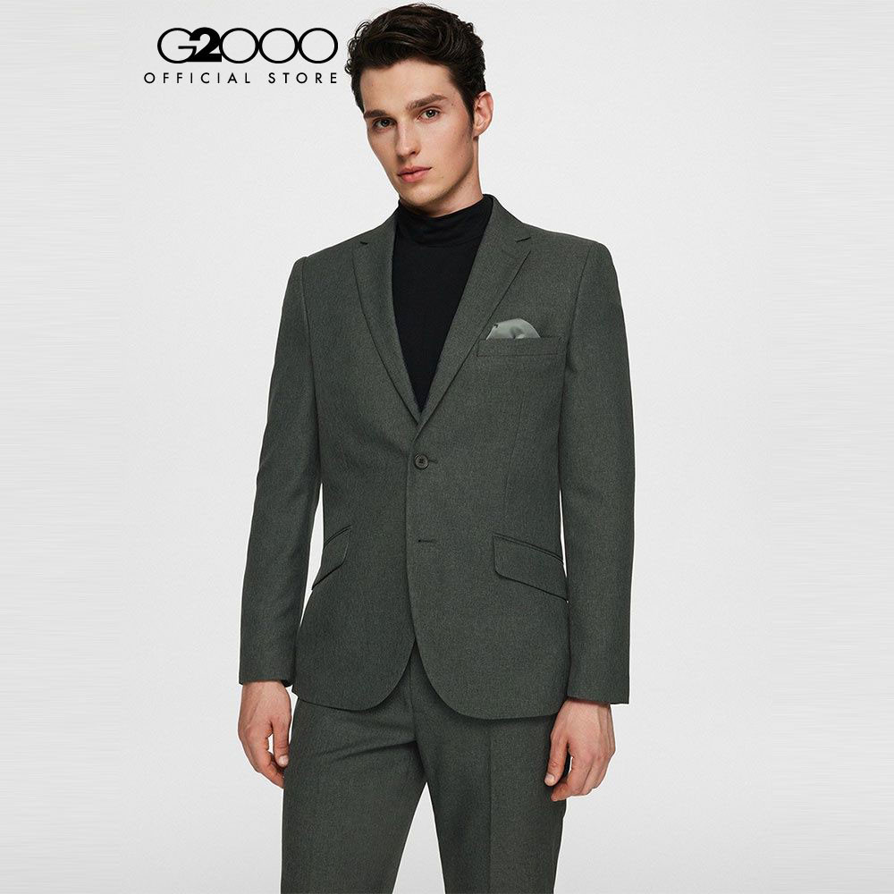 G2000 เสื้อสูทสำหรับผู้ชาย ทรงสมาร์ทฟิต (SMART FIT) รุ่น 3611205296 DARK GREY