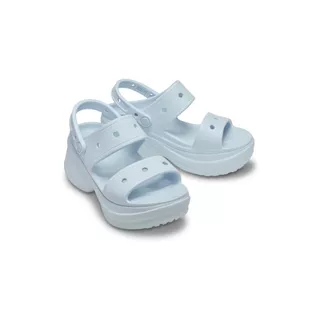 CROCS รองเท้าแตะผู้หญิง BAE SANDAL - SKY ICE