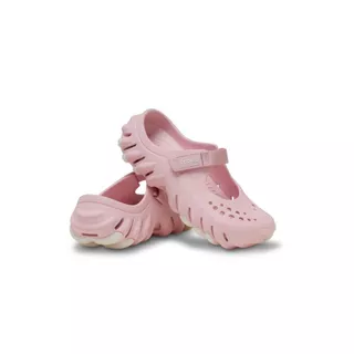 CROCS รองเท้าลำลองผู้หญิง ECHO MARY JANE CLOG รุ่น 211996-685 - COTTON CANDY