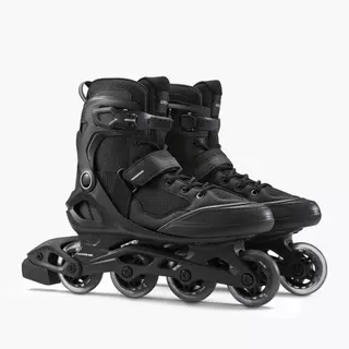 Decathlon Adult Inline Skates รองเท้าอินไลน์สเก็ตผู้ชาย รุ่น Fit100 - Black