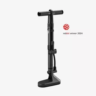 Decathlon Bike Floor Pump 100 ที่สูบลมจักรยานตั้งพื้นรุ่น 100 - Black