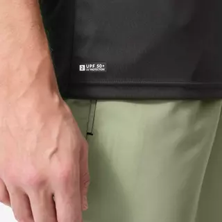 Decathlon Men'S Surfing Short-Sleeve Anti-UV Water T-Shirt เสื้อโต้คลื่นผู้ชายแขนสั้นป้องกันรังสียูวี รุ่น Water - Black