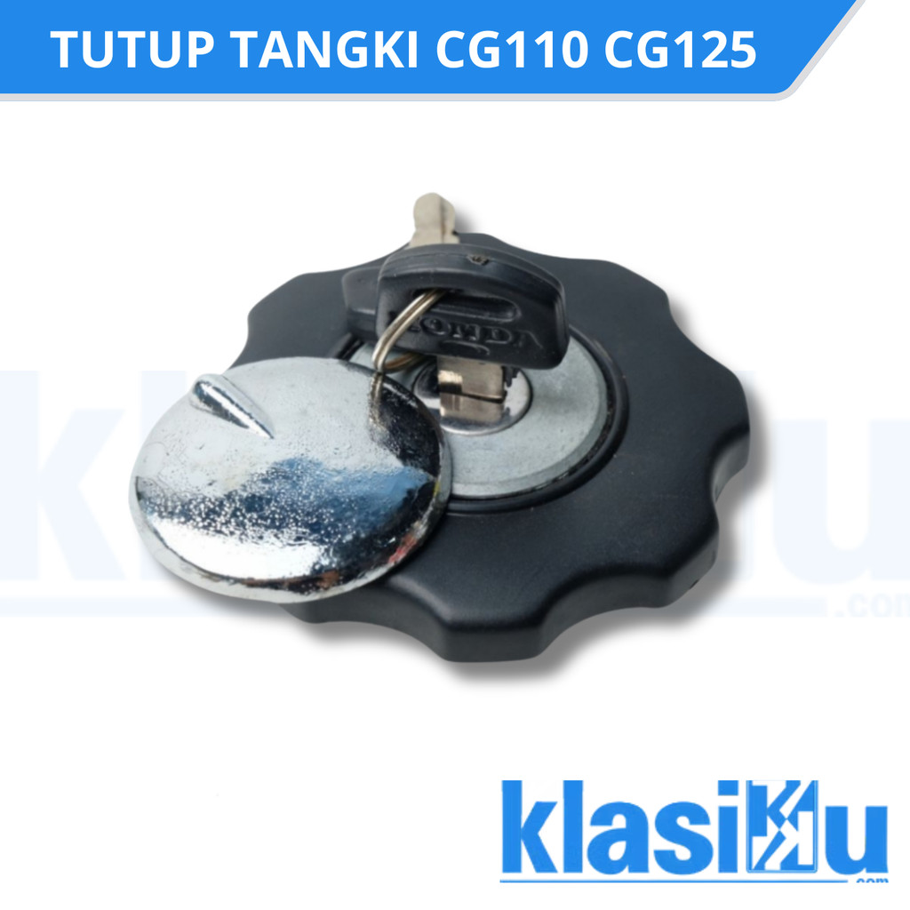 Honda CG110 CG 110 CG125 CG 125 CB100 CB 100 ฝาถัง Honda เครื่องหมายกุญแจคุณภาพดีถังหมวก