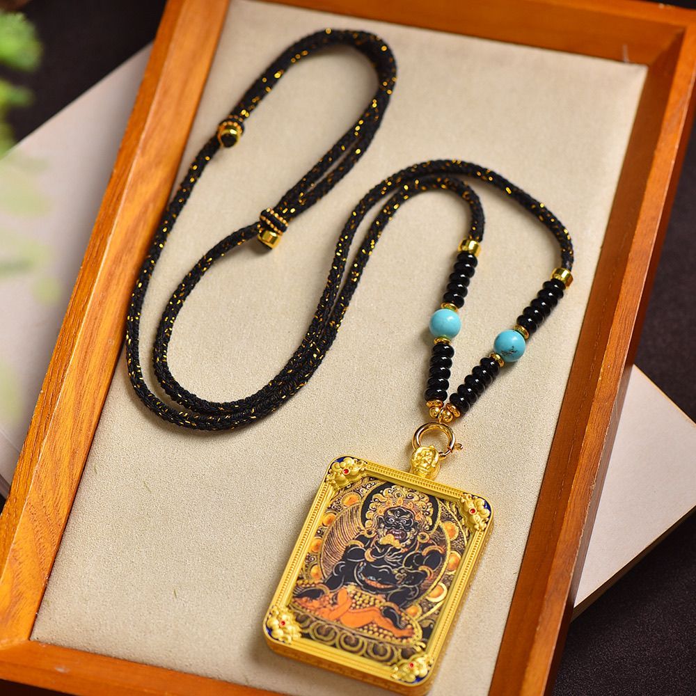 T Thailand Amulet Chain Stitching Hand-Braided Rope Anti-Coconut Shell Quick Release Buckle Amulet R