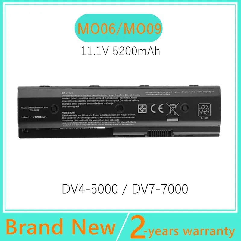ใหม่ HSTNN-LB3P HSTNN-LB3N แบตเตอรี่แล็ปท็อปสําหรับ HP Envy DV4-5200 DV6-7200 M6 Pavilion DV4-5000 D