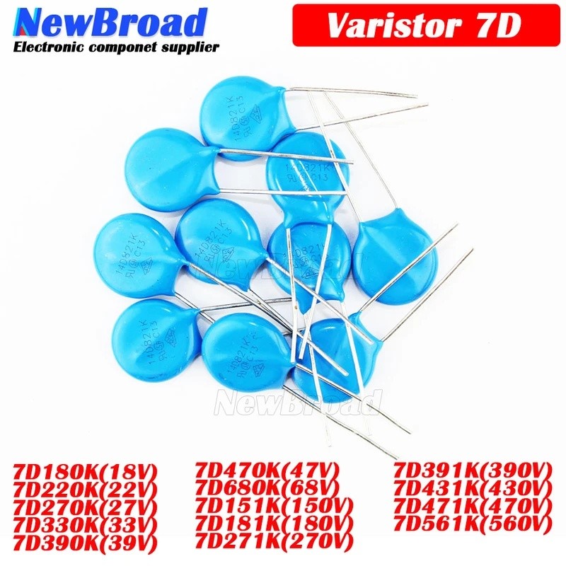 10PCS 7D108K 7D270K 7D330K 7D390K 7D470K 7D680K 7D151K 7D181K 7D271K 7D391K 7D431K 7D471K 7D471K 7D4