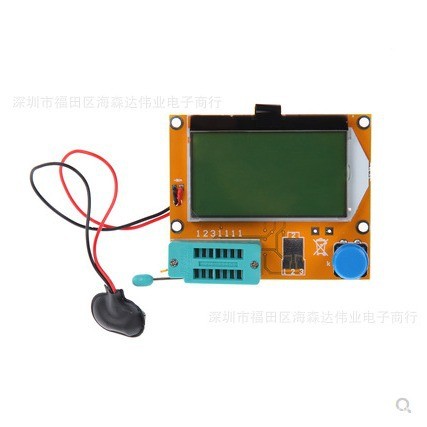 เครื่องตรวจจับไฟฟ้าสถิต LCR-T4 เครื่องทดสอบทรานซิสเตอร์ ESR-T4