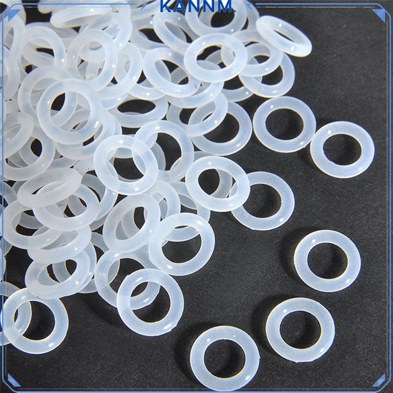 คันเอ็นเอ็ม. 120 ชิ้นยางซิลิโคน O-Ring Switch Dampeners สีขาวสําหรับคีย์บอร์ด Cherry MX