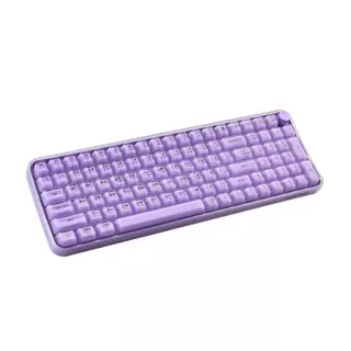 GEEZER คีย์บอร์ดไร้สาย รุ่น JELLY สีม่วง รองรับ WINDOWS MACOS ANDROID