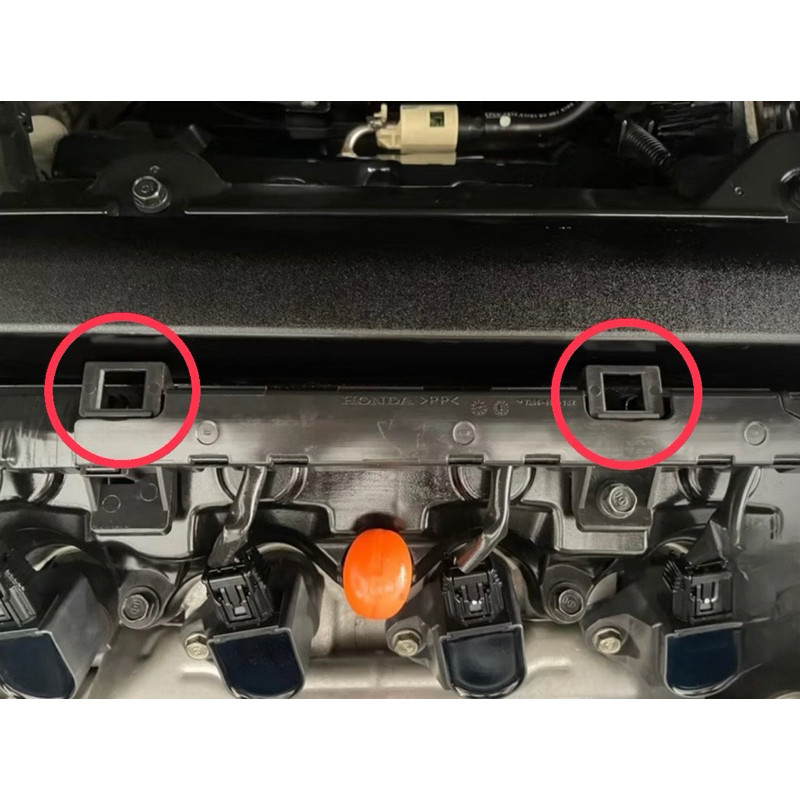 อะไหล่แท้ศูนย์ กิ๊บล็อคฝาครอบเครื่อง i-VTEC CIVIC ES FD FB FC, ACCORD G9, CRV G3 G4, HRV 15-21 (AAI-