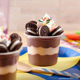[แพ็ค 10 ซอง] Oreo Mini Chocolate โอรีโอ มินิคุกกี้สอดไส้ครีม รสช็อกโกแลต 20.4g