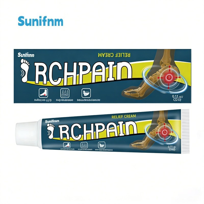 พร้อมสต็อก Sunifnm Heel Sole Care Patch Arch Care Heel Heel Cream Q0813