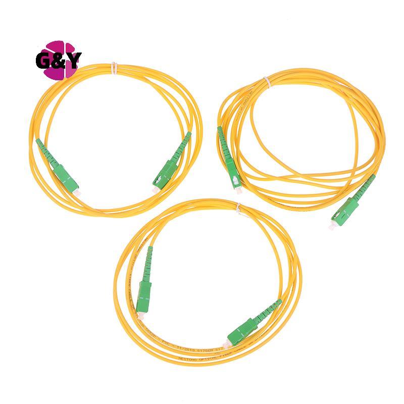 G & Y /APC-/APC Fiber Optical Patch Cord Single Mode 9/125 G652D LSZH 1m2m3m Fiber Optic Jumper Cabl