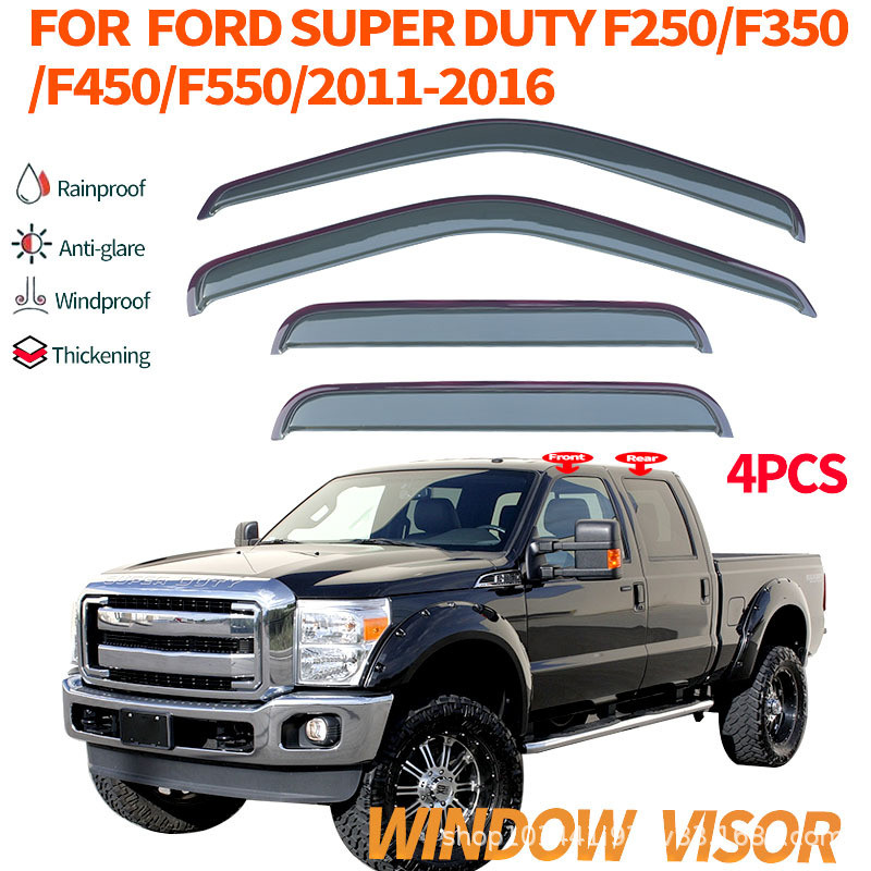 เหมาะสำหรับแผ่นบังแดดหน้าต่าง Ford F250 F350 และ Ford F450 F550