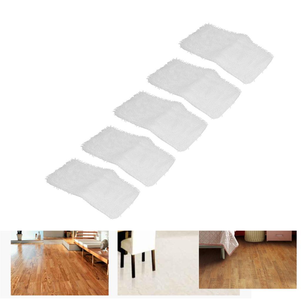 5 ชิ้นไมโครไฟเบอร์ Mop เปลี่ยน Pad Fit สำหรับ Shark SK140 SK115 SK410 SK435 SK460 SS460WM