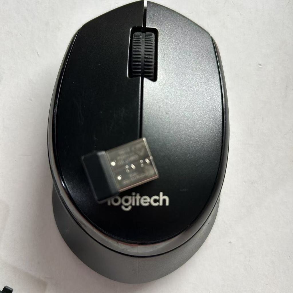 Logitech Silent Series M330b330 เมาส์ไร้สาย Light Tone คอมพิวเตอร์สํานักงานแบตเตอรี่เมาส์เงียบการตั้