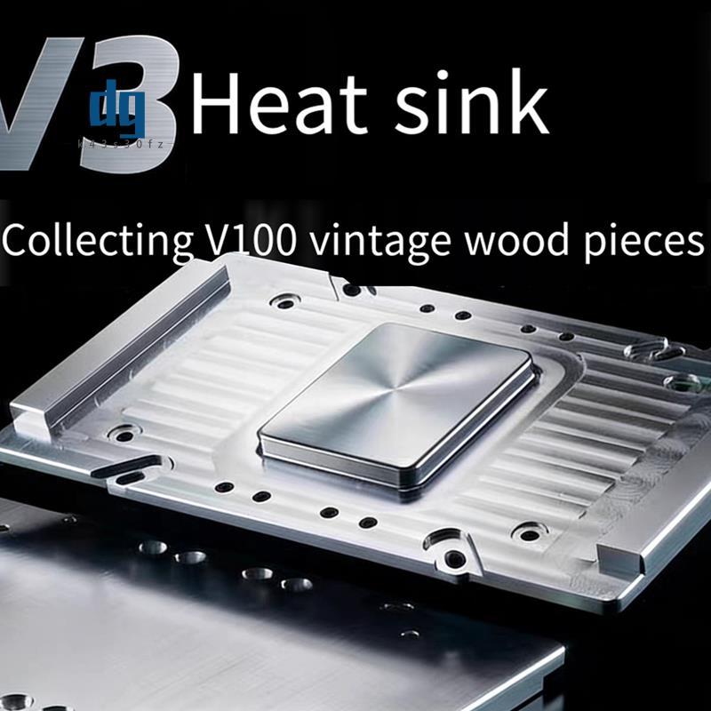 V100 SXM2 กราฟิกการ์ดฮีทซิงค์ V100 SXM2 กราฟิกการ์ด Vapor Chamber ฮีทซิงค์แผ่นความร้อน Cooling Adapt