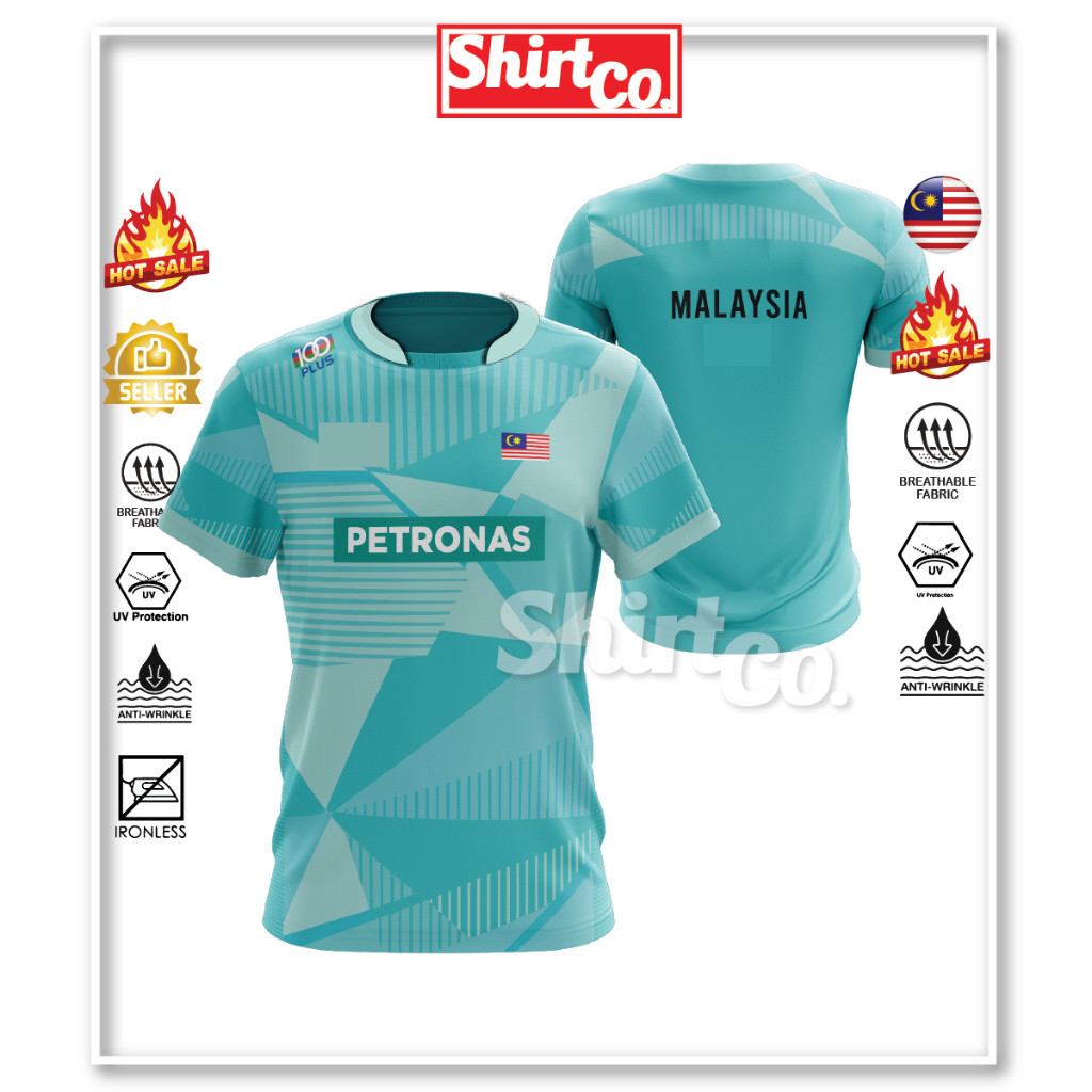 BIG SIZE XS-12XL Badminton Mint Series เสื้อกีฬาขนาดใหญ่ Baju ขนาดใหญ่ Sukan OversizeS-5XL