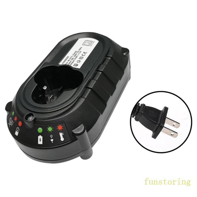 แท่นชาร์จ FUN 10 8V ถึง 12V พร้อมไฟแสดงสถานะอินพุตกว้างและตัวเล็กสําหรับใช้ในบ้าน Workshop และ I