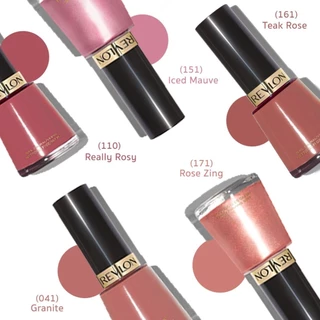 Revlon Nail Enamel 14.7ml. เรฟลอน ยาทาเล็บ เนล เอนนาเมล (ผลิตภัณฑ์ตกแต่งสีเล็บ สีทาเล็บติดทน)
