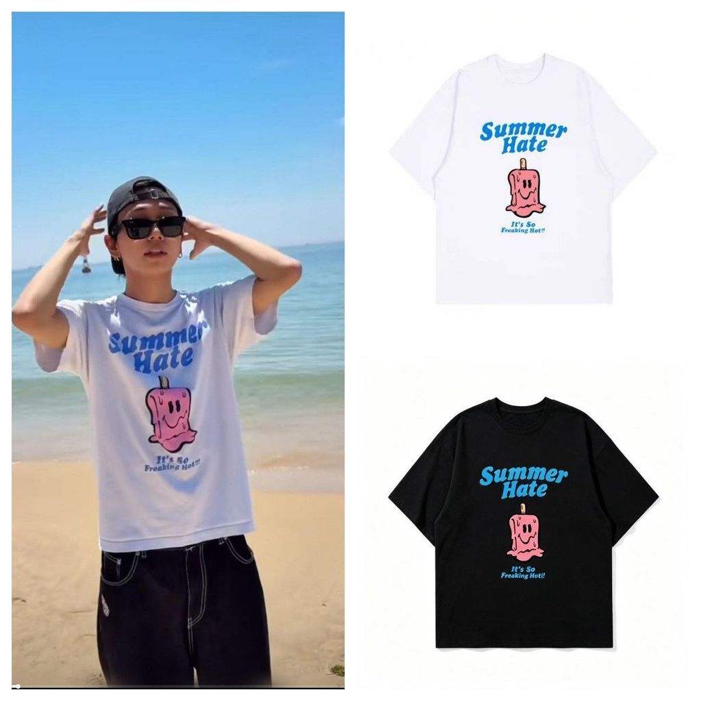 Kpop Boynextdoor Jaehyun เสื้อยืดผ้าฝ้ายแขนสั้นเสื้อลําลองเสื้อคู่