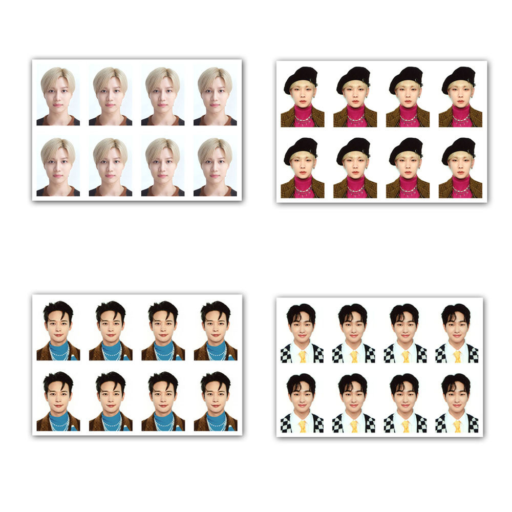 SHINee การผสมผสานสินค้า ID Photo 3 ซม. ภาพถ่าย SHINee World Taemin Taemin