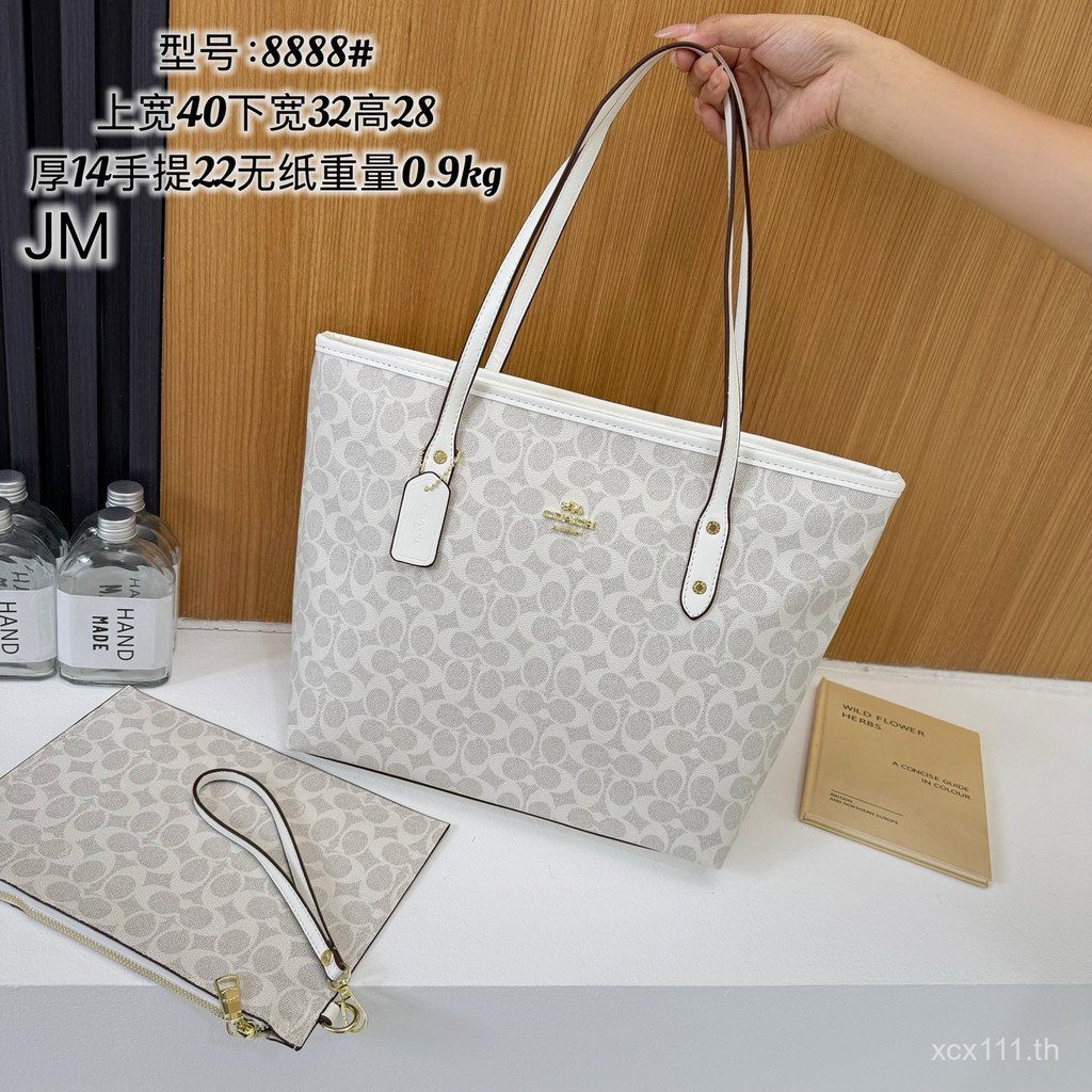2026Coach bag/Coach tote bag Female Bag Shoulder Bag Stray Bag ของแท้ Workplace Elite G2LH