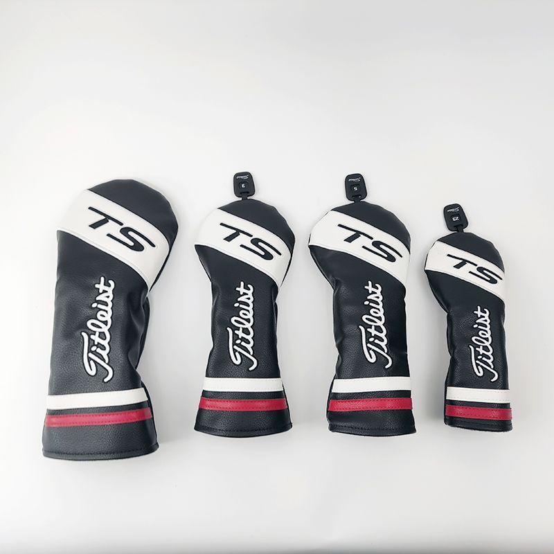 2026 THUniversal Tate p-ing Red Strip Golf Head Cover Club Cover Driver Head Cap Protective Cover Ca