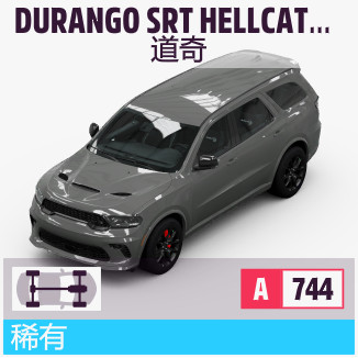 Horizon 5 Dodge DURANGO SRT HELLCAT รถหายาก