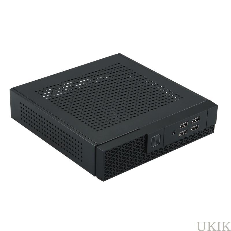 UKIK TX07 Mini ITX HTPC คอมพิวเตอร์เดสก์ท็อปแชสซี HTPC กรอบการกระจายความร้อน MINI HTPC สําหรับ Home 