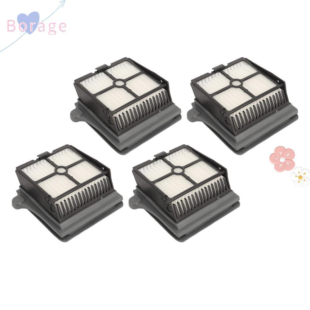 BORRAONE 4PCS เครื่องดูดฝุ่นชั้นกรอง, ABS ติดตั้งง่ายสูญญากาศกรอง, นํากลับมาใช้ใหม่ได้สีเทาสูญญากาศส