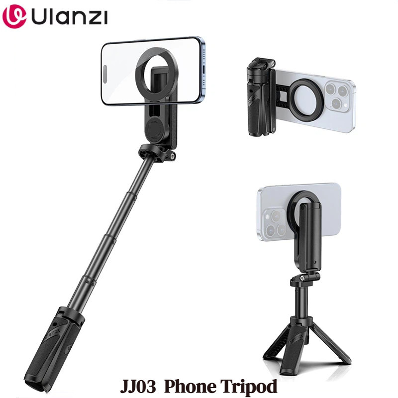 Ulanzi JJ03 โทรศัพท์แม่เหล็กขาตั้งกล้องขยายไม้เซลฟี่สําหรับ Livestreaming ขาตั้งกล้องเดสก์ท็อป