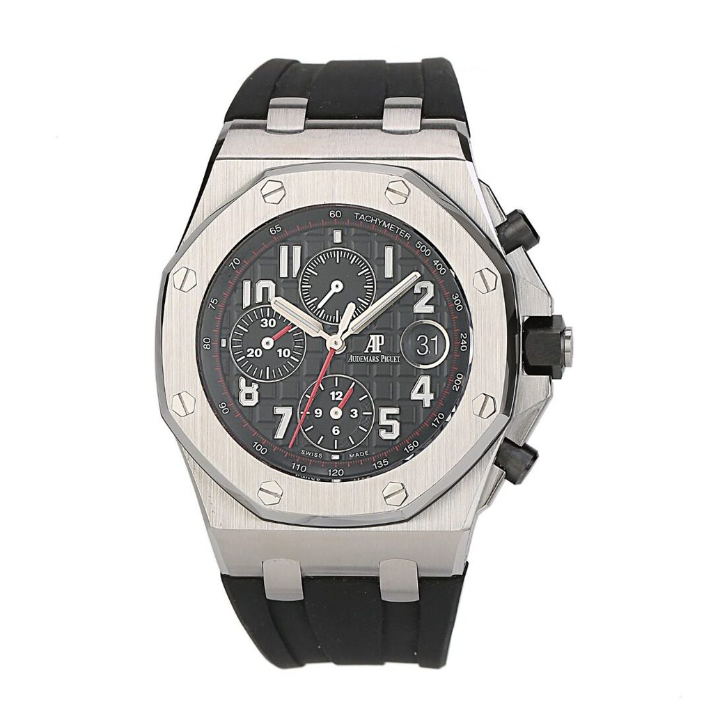 Royal Oak Series นาฬิกาข้อมือผู้ชายกลไกอัตโนมัติสแตนเลส 26470ST.OO.A101CR.01