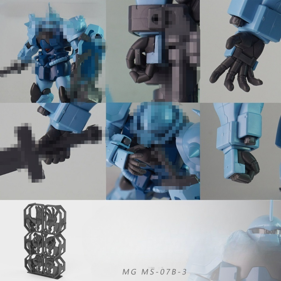 ชิ้นส่วนจัดแต่งทรงผมพลาสติก STUDIO เหมาะสําหรับ MG MS-07B-3 GOUF / CAMPFER / MG ZAKU F2 (ไม่รวมชุด) 