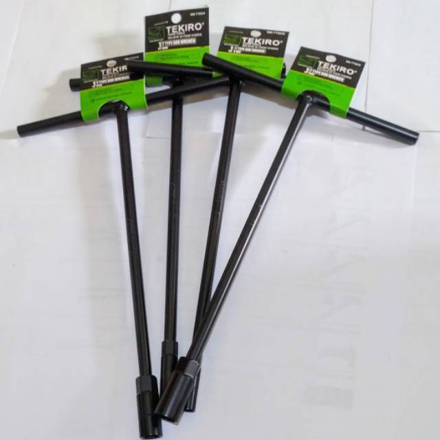 TEKIRO แพ็คเกจประแจ T-Sock 4 ชิ้น ขนาด 8-10-12-14 มม. / Tekiro T-Wrench