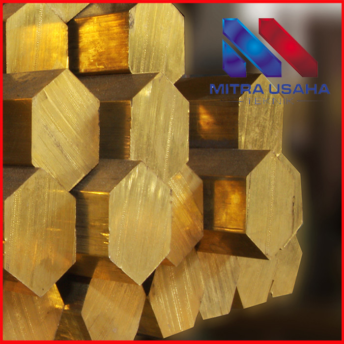 1 นิ้ว (25.25 MM) HEXAGON BRASS ROD HEXAGON