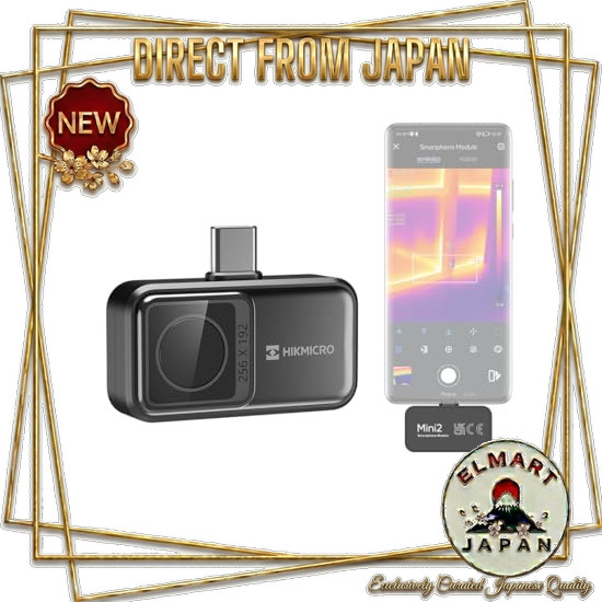 [Direct From Japan] HIKMICRO Mini2 Thermal Imaging Camera for Android Smartphones, 256 x 192 IR Reso