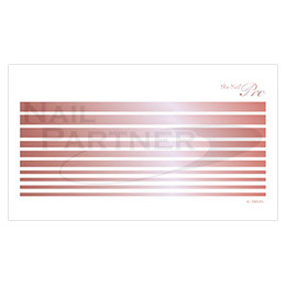 ญี่ปุ่นนําเข้า Sha-Nail Pink Gold Line Sticker BL-PPG