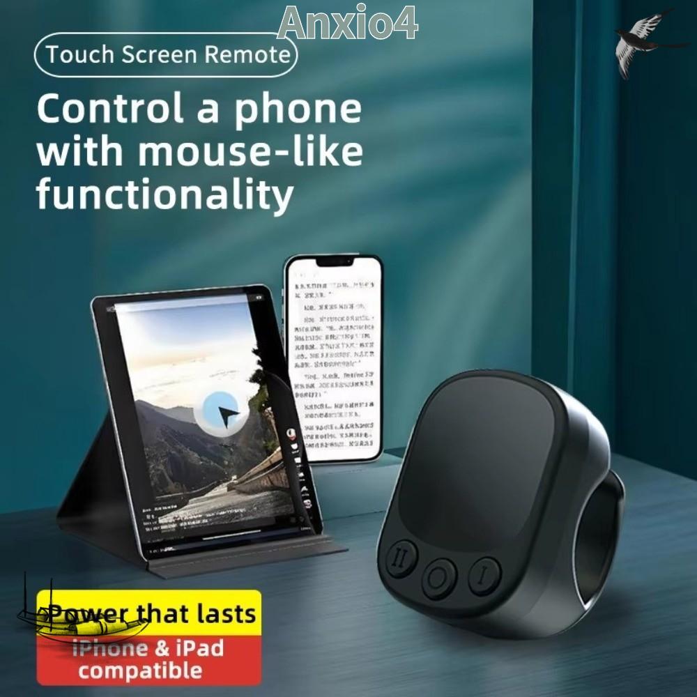 ANXIO4 Touchscreen Controller, Clicker ต่อเนื่อง Auto Screen Clicker Bluetooth Ring Remote, หน้าเปลี