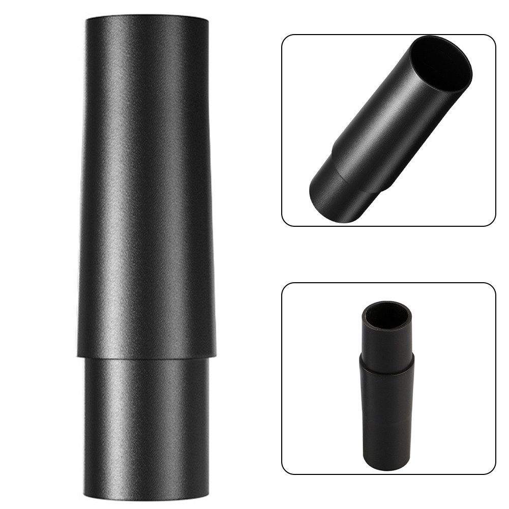 【SWTDRM】Black Vacuum Hose Adapter for Connecting Cleaner Hose Durable & Lightweight