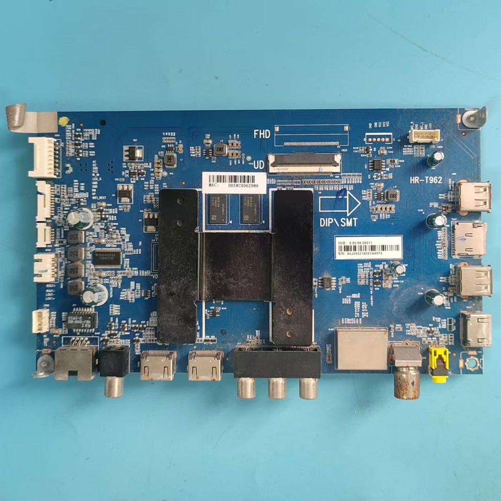 เมนบอร์ดทีวี LCD Haier LS58A51 58K31 ดั้งเดิม0091802191ปิง CC575PU1L01 วัดได้